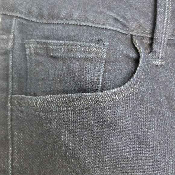 Just USA Women's Skinny Jeans Size 6 Dark Wash Black Denim Stretch 26x28 - Picture 7 of 10